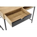 Стол компьютерный HALMAR B50 натуральный/черный